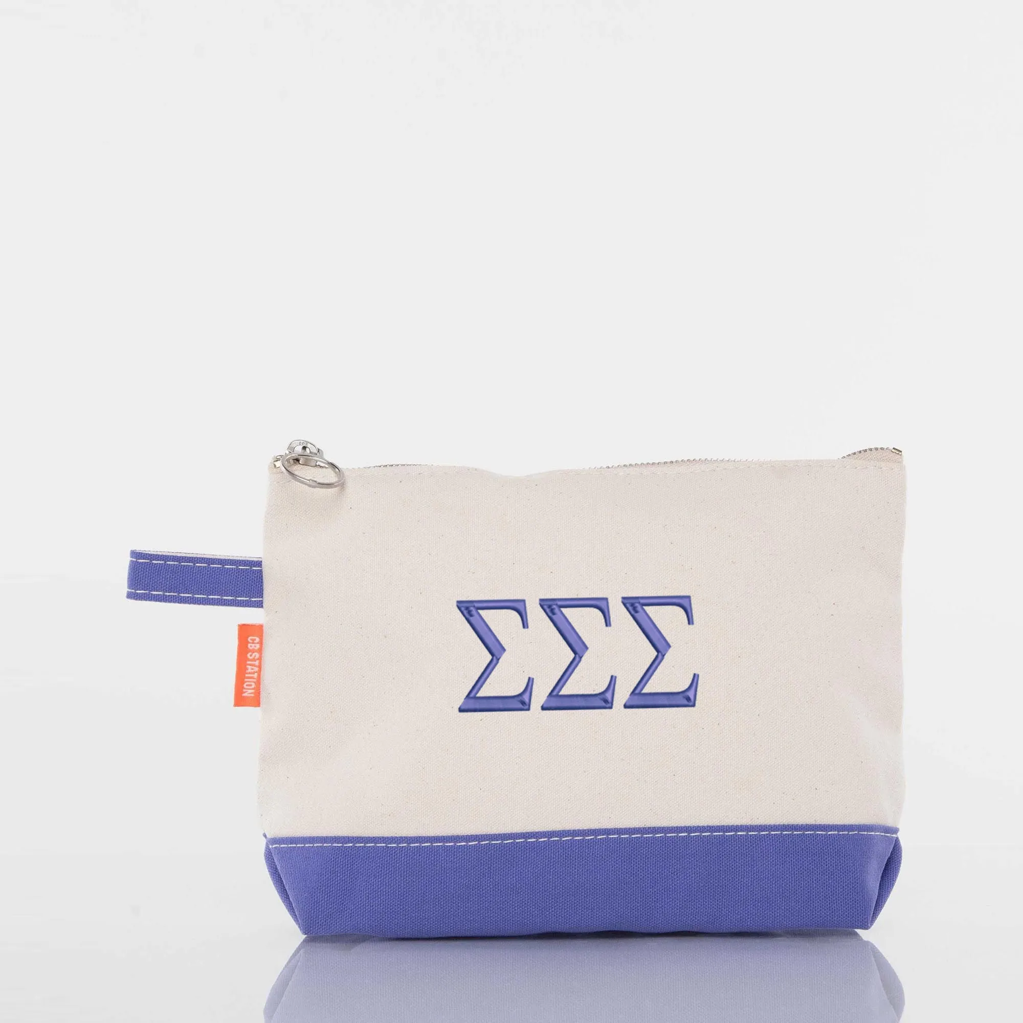Sigma Sigma Sigma Cosmetic Bag