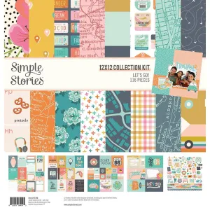 Simple Stories  12x12 Paper [Collection] - Let's Go