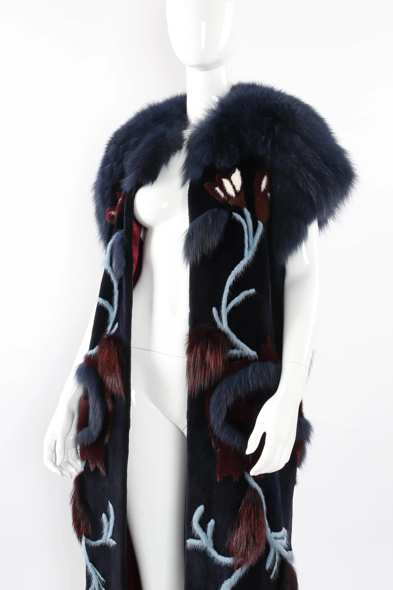 Sleeveless Mink Fur Coat