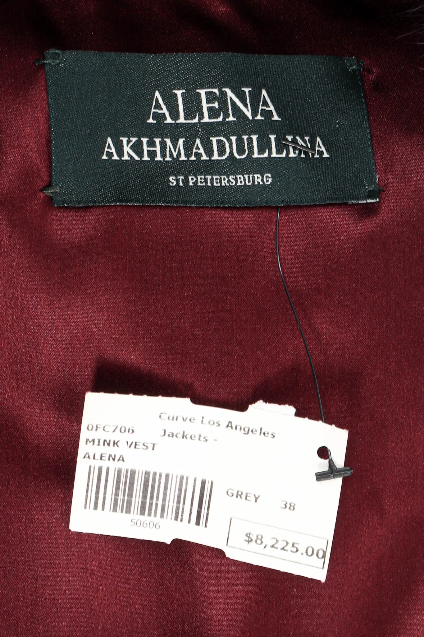 Sleeveless Mink Fur Coat