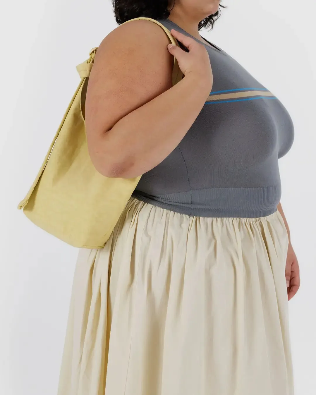 Small Nylon Sling BUTTER | BAGGU