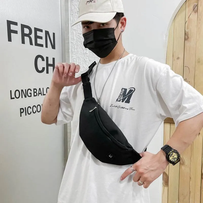 Small Satchel Men And Women Japanese Ins Trend Personality Street