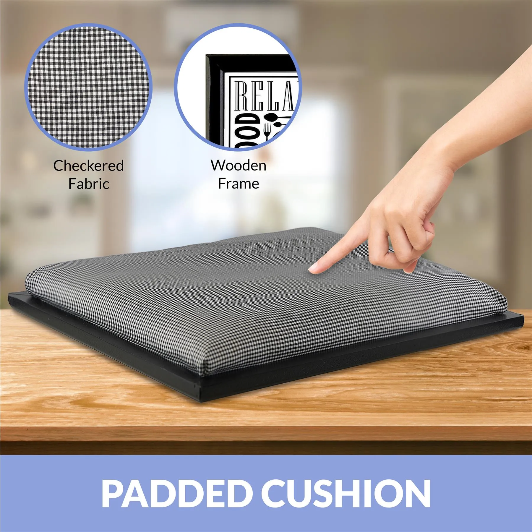 Snack Time Lap Tray With Bean Bag Cushion