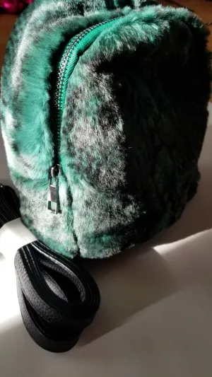 Snake Print Mini Backpack