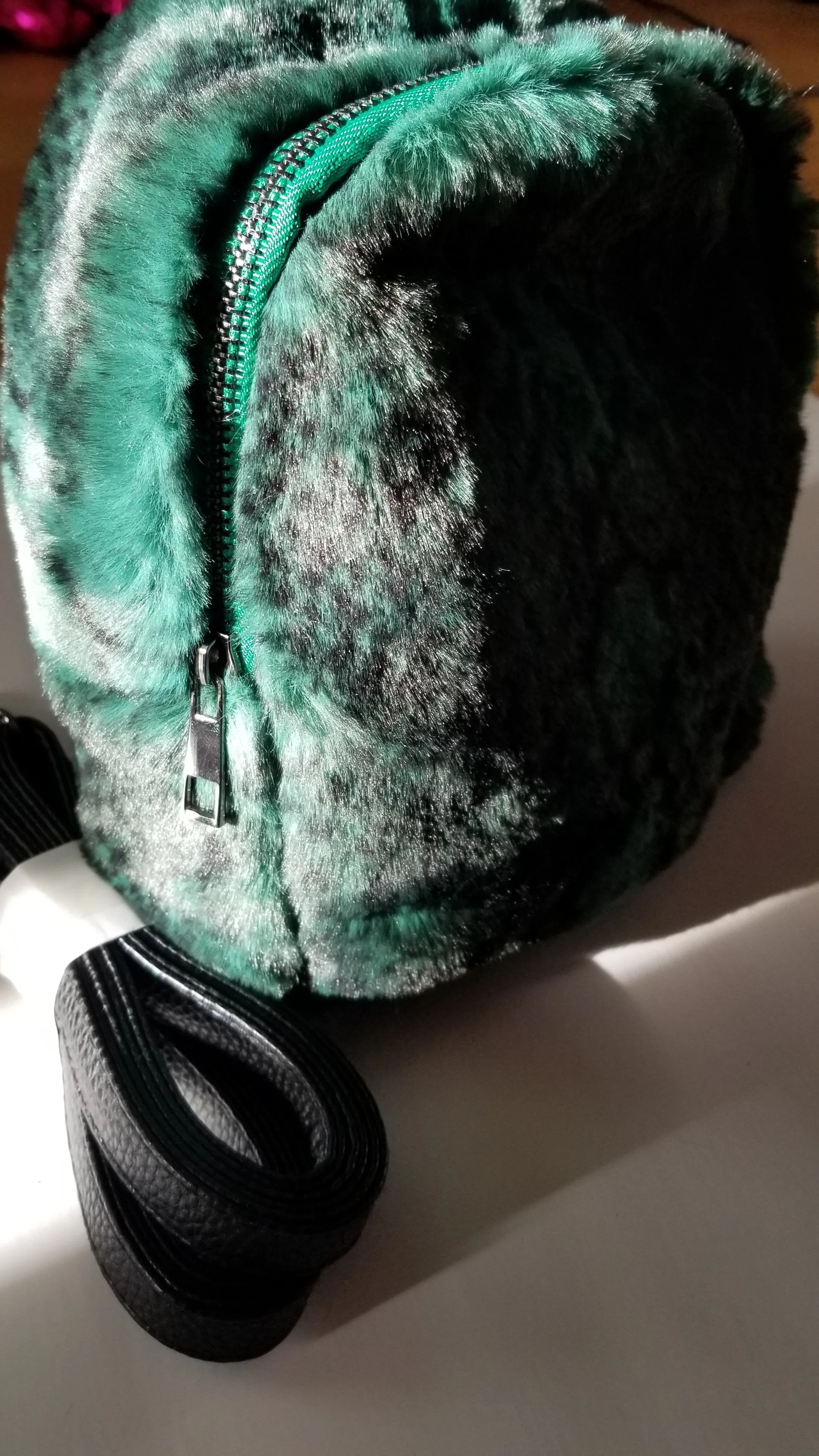 Snake Print Mini Backpack