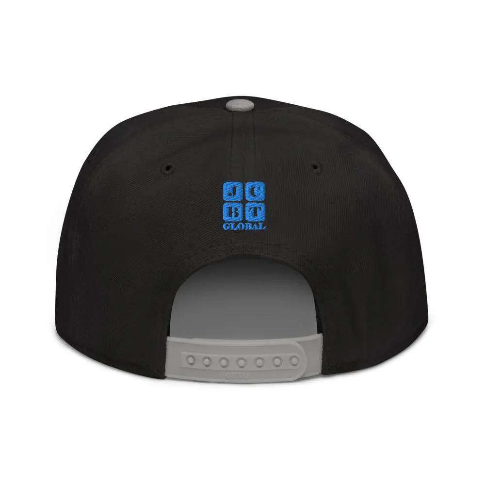 Snapback Hat "1052-0041 Born In The U.S.A. (Blue Logo)"