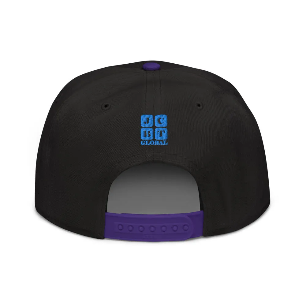Snapback Hat "1052-0041 Born In The U.S.A. (Blue Logo)"