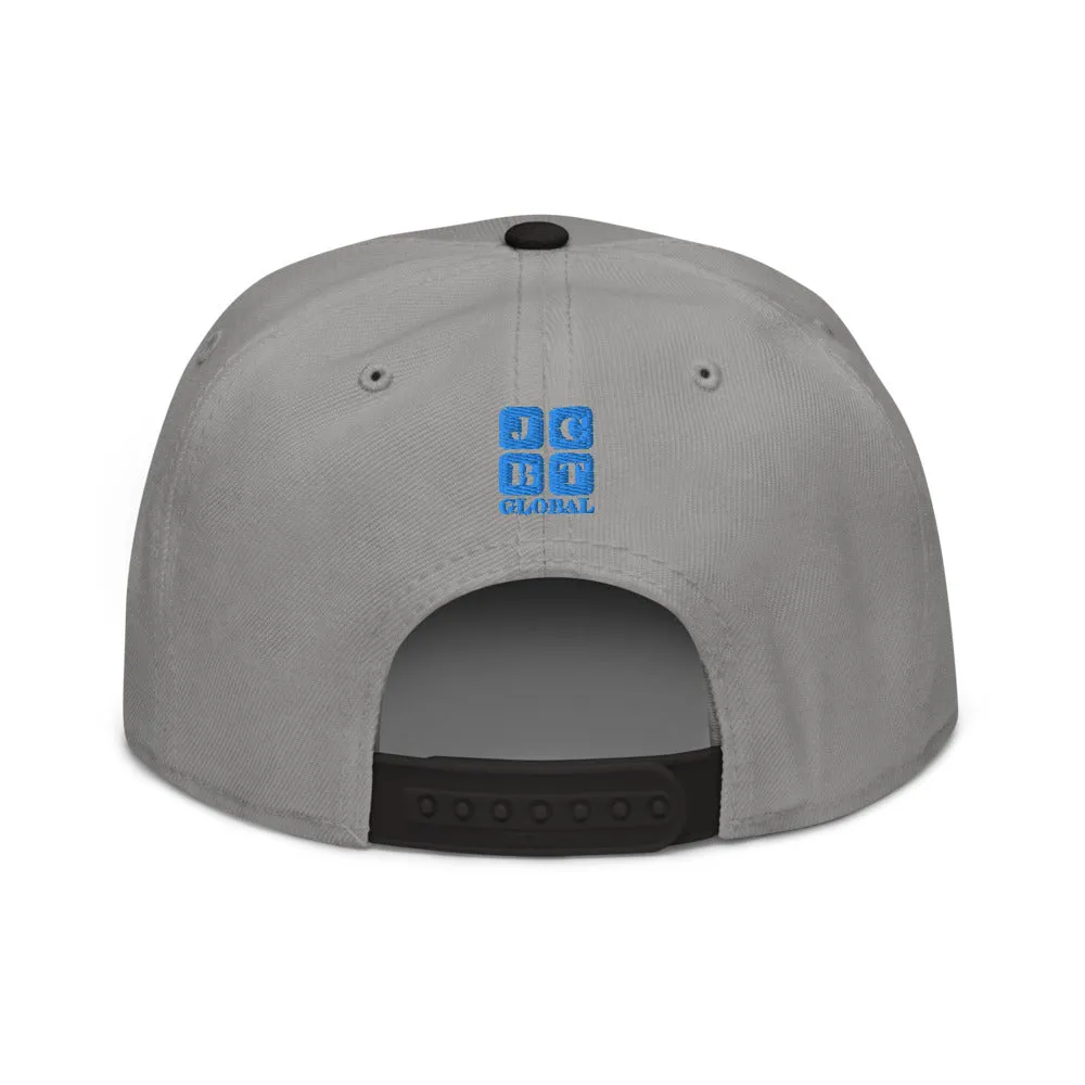 Snapback Hat "1052-0041 Born In The U.S.A. (Blue Logo)"