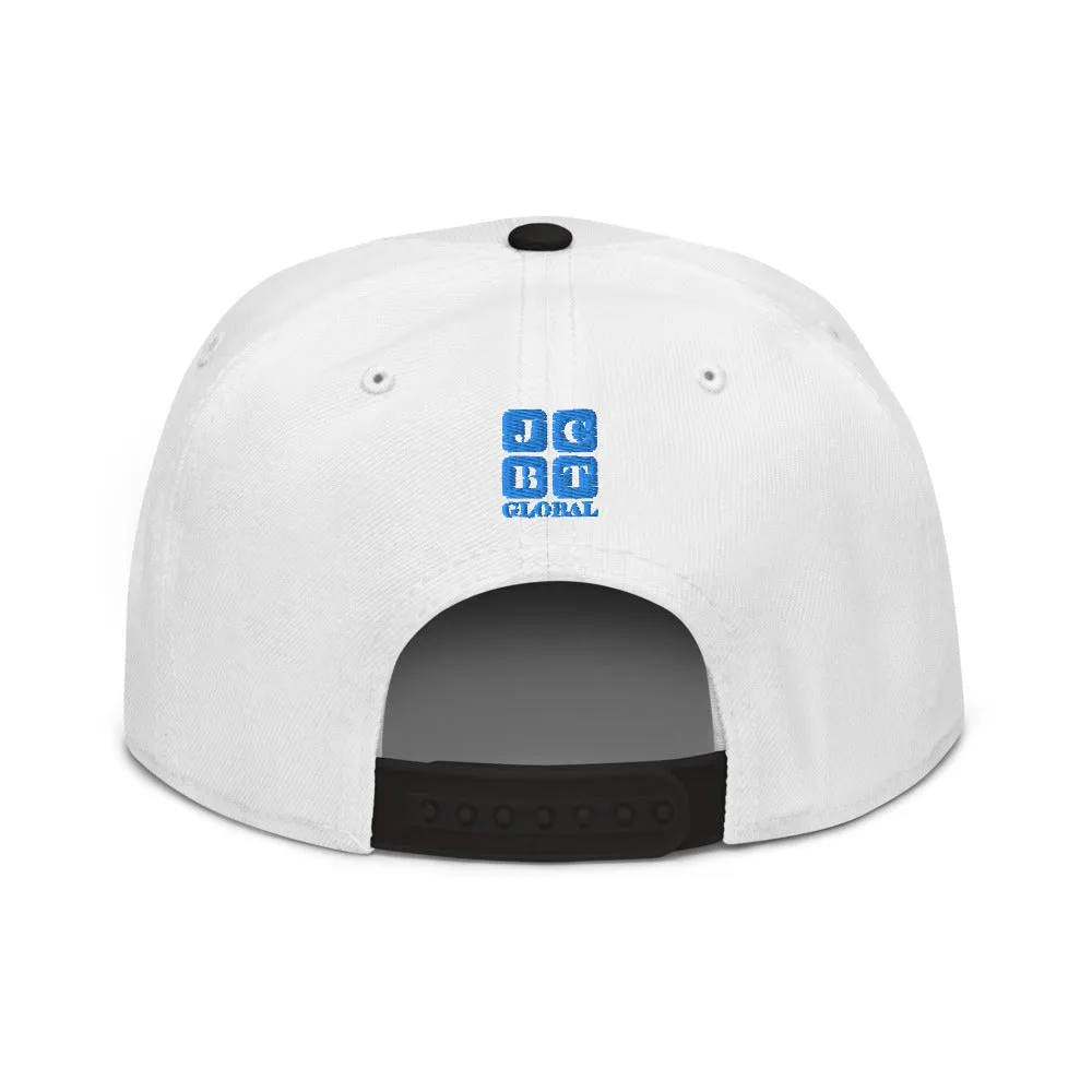 Snapback Hat "1052-0041 Born In The U.S.A. (Blue Logo)"