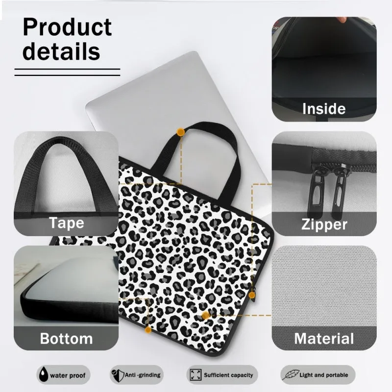 Snow Leopard Laptop Case - Preorder - ETA Early Aug. 2024