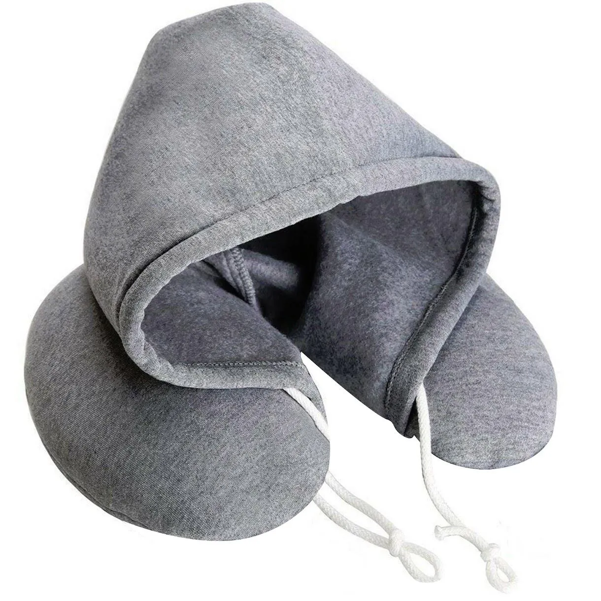 Soft Hooded Neck Travel Pillow