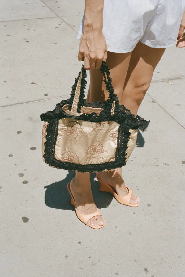 SOFT LACE PURSE, AURIC