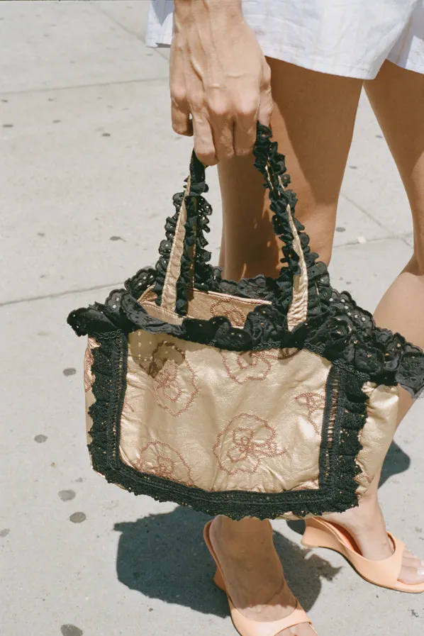 SOFT LACE PURSE, AURIC