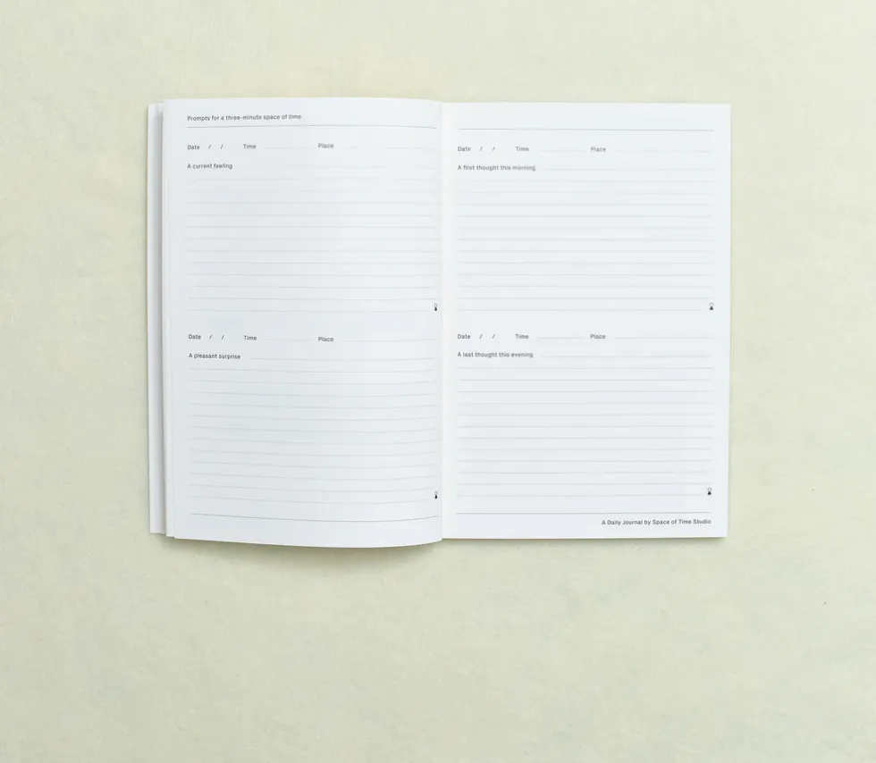 Space of Time Studio | Daily Reflection Journal