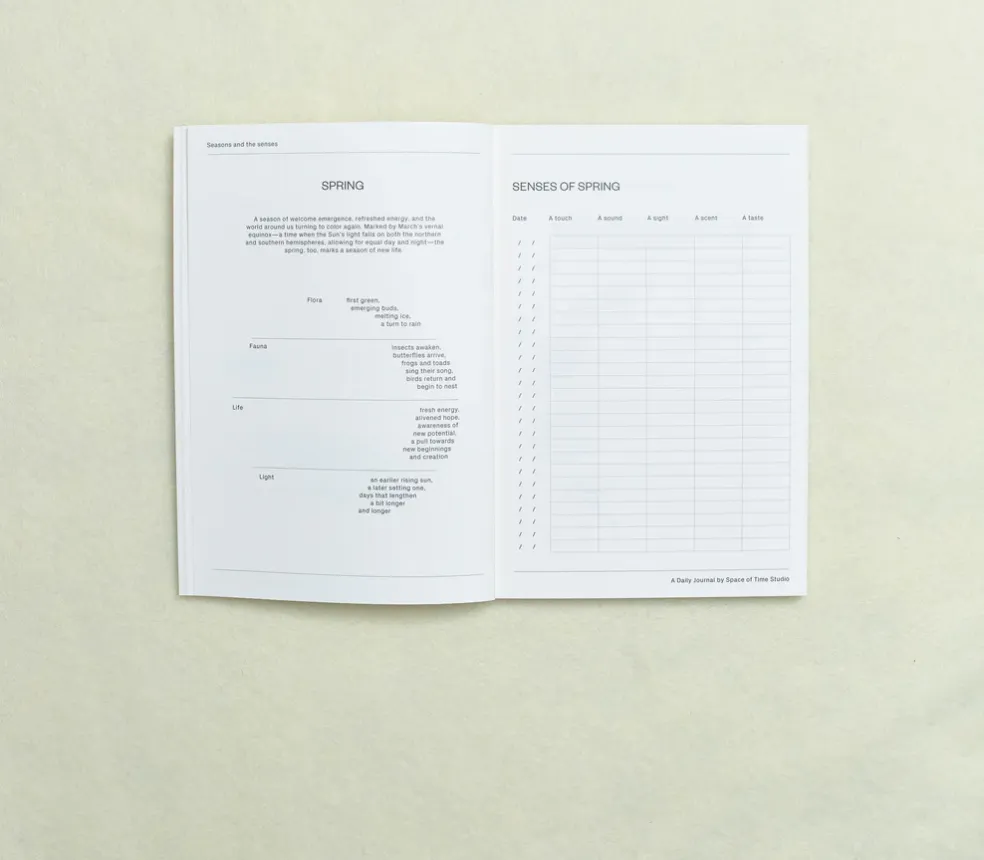 Space of Time Studio | Daily Reflection Journal