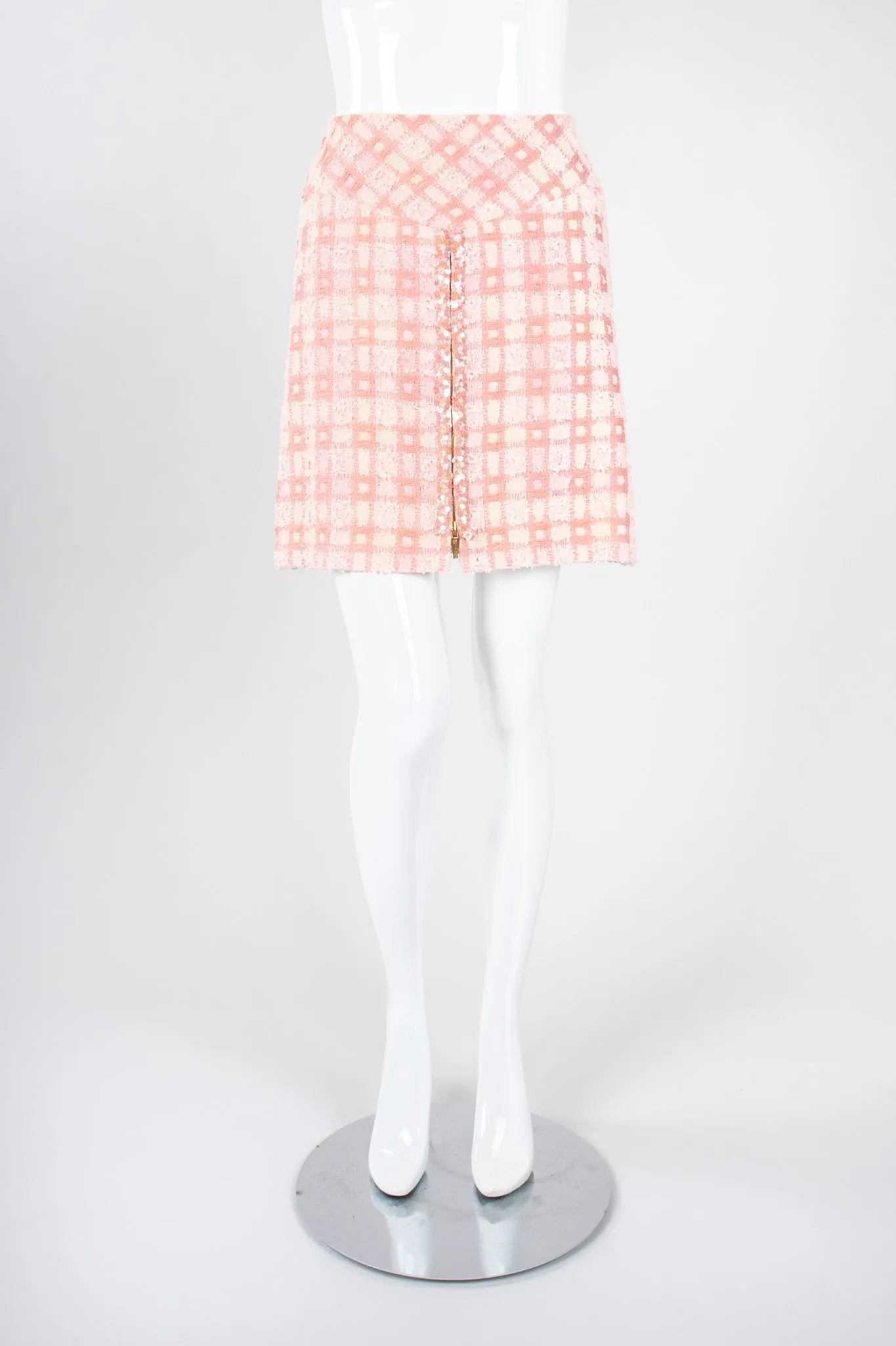 Sparkle Tweed Jacket & Skirt Set