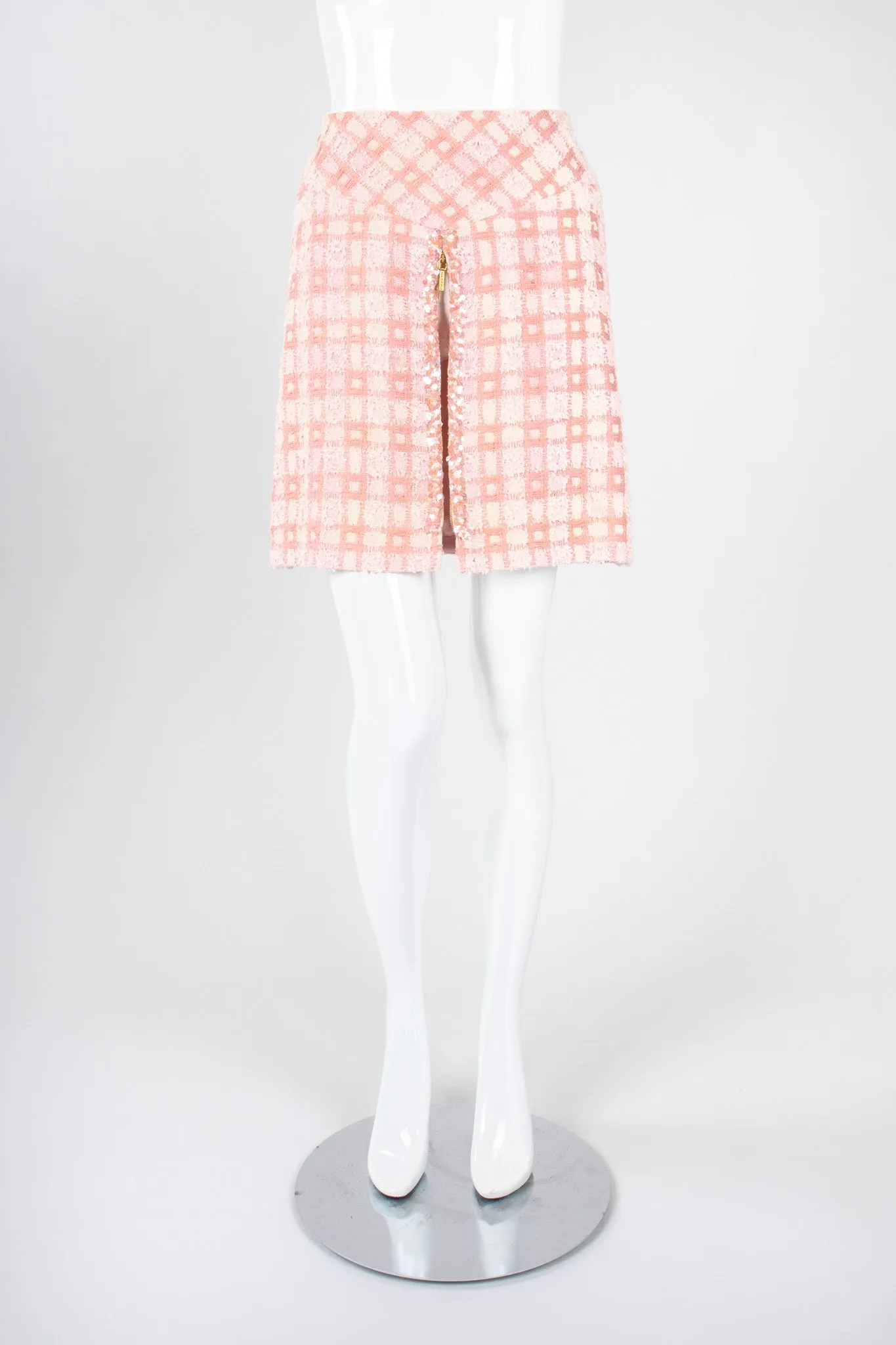 Sparkle Tweed Jacket & Skirt Set
