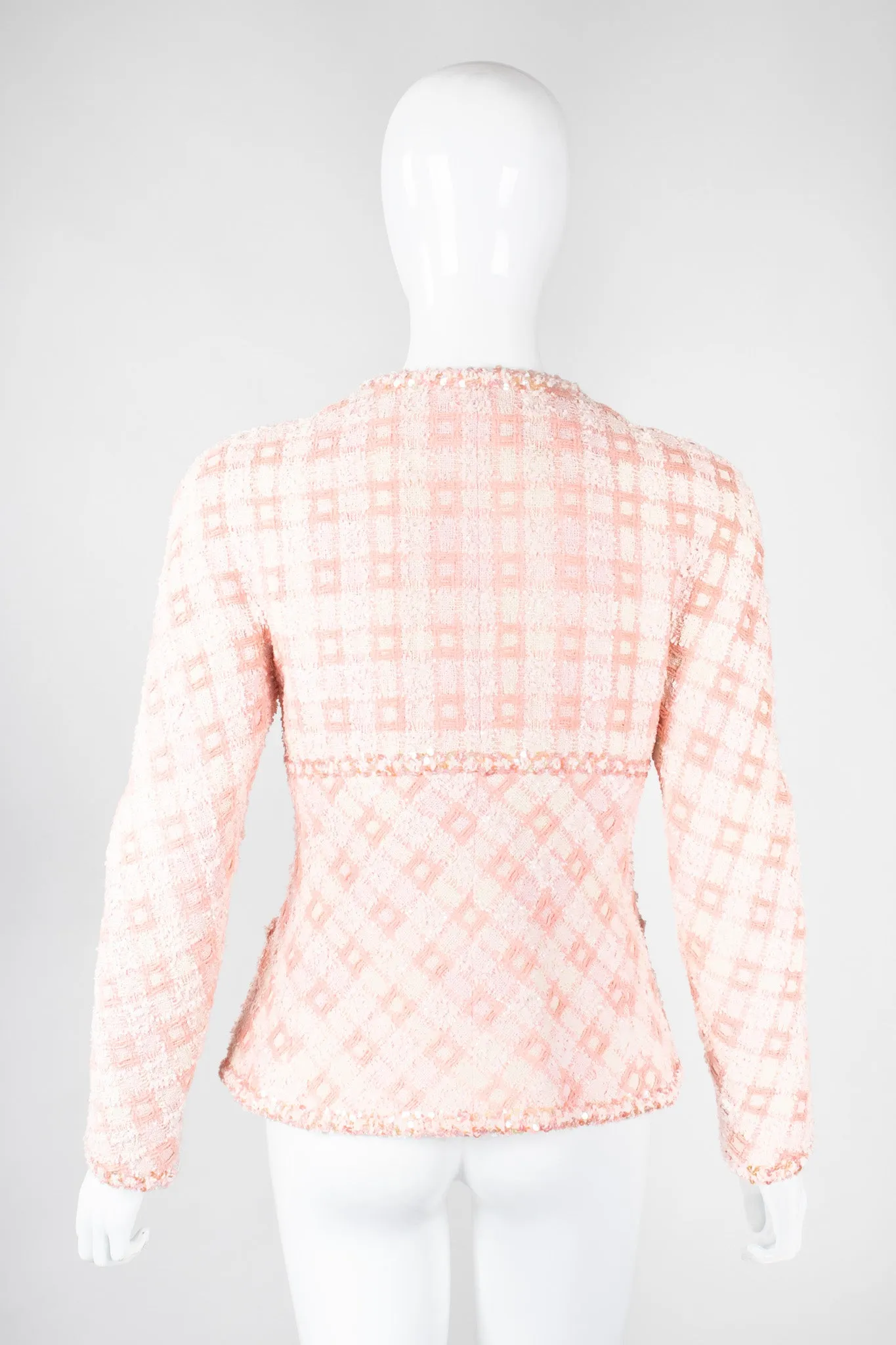 Sparkle Tweed Jacket & Skirt Set
