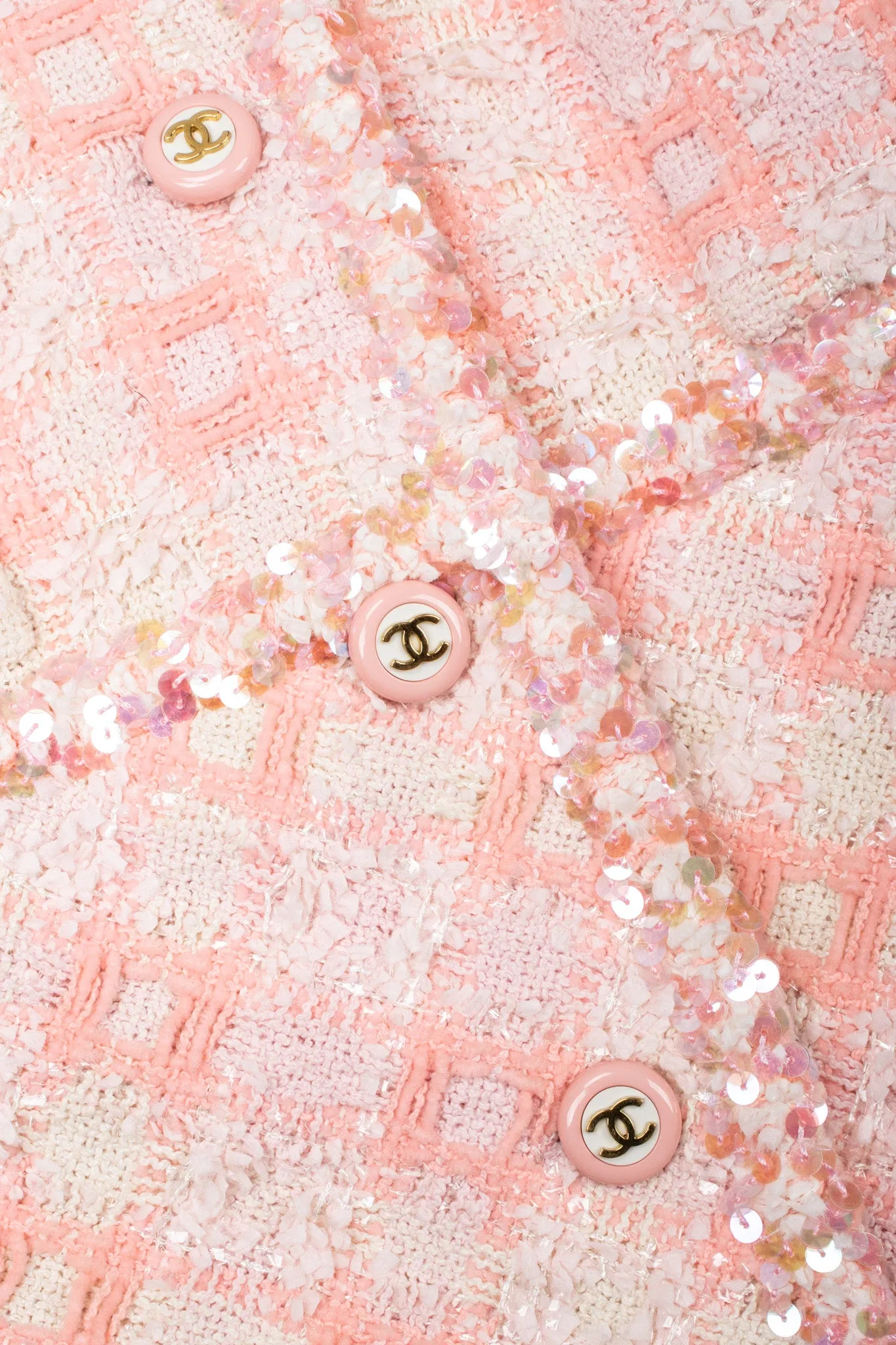 Sparkle Tweed Jacket & Skirt Set