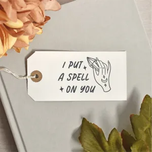 Spell On You Halloween Rubber Stamp