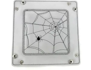Spider web dice tray