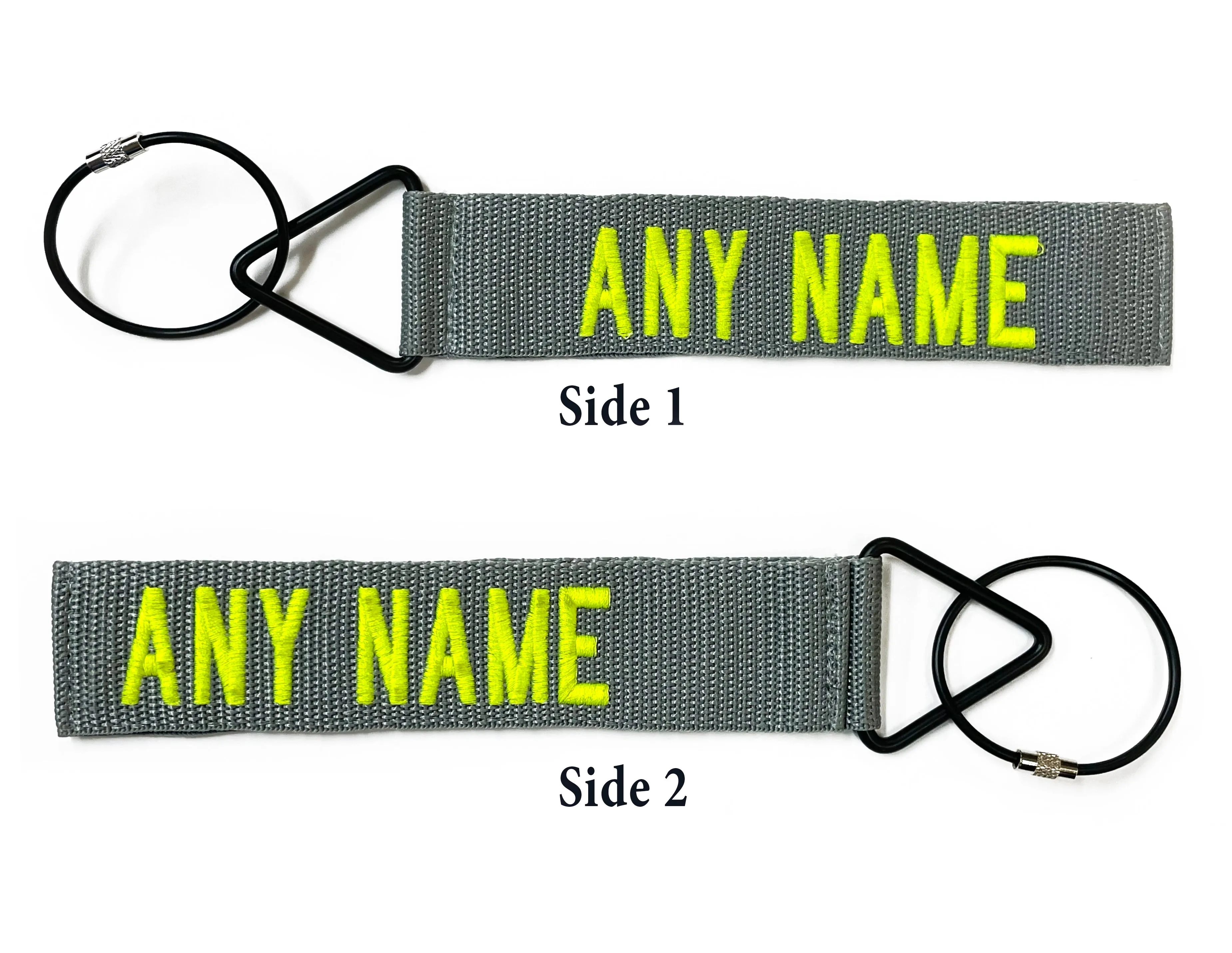 Split Text Tags - Gray Tags