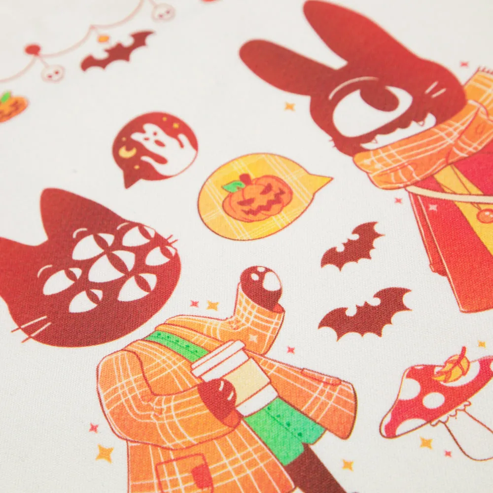 Spooky Town Halloween tote bag