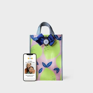 Squeeze | Medium | Reusable Gift Bag   QR Greeting Card