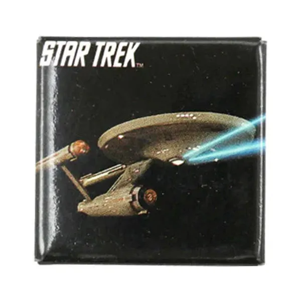 S.S Enterprise Vintage Button