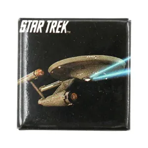 S.S Enterprise Vintage Button