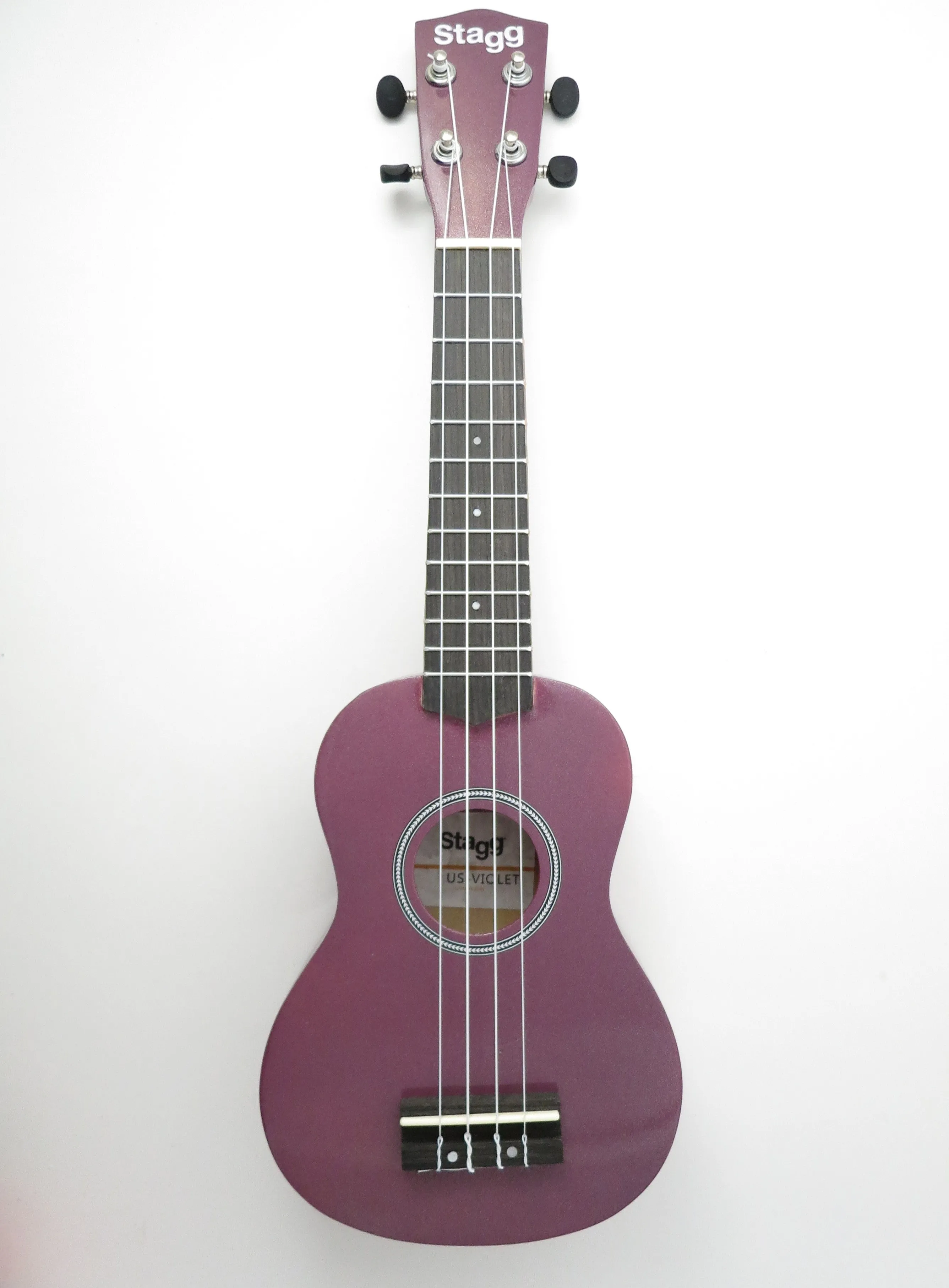 Stagg Soprano Ukulele with Black Nylon Gig Bag