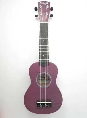 Stagg Soprano Ukulele with Black Nylon Gig Bag