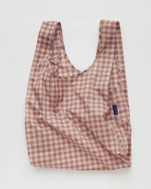 Standard Baggu - Rose Pixel Gingham