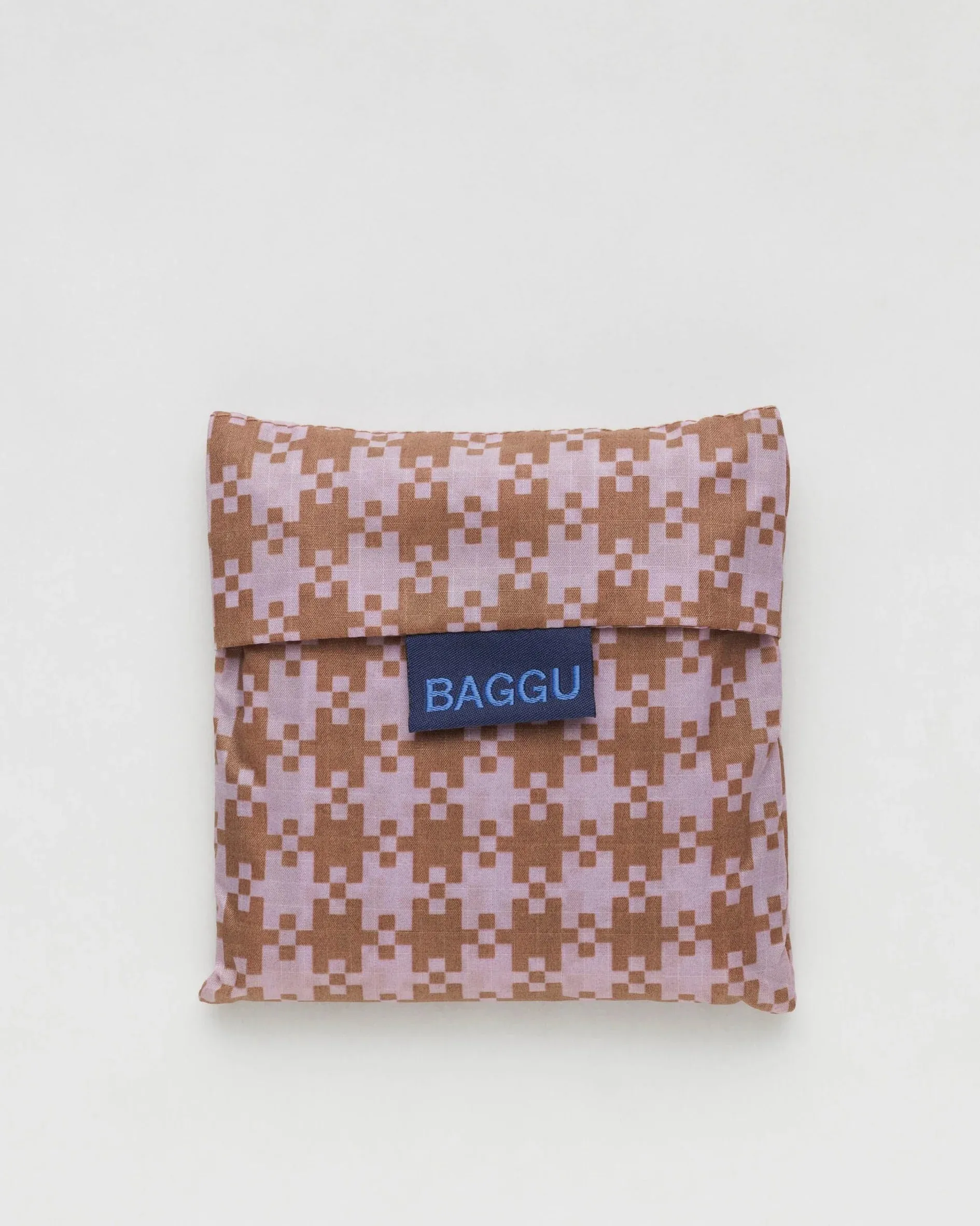 Standard Baggu - Rose Pixel Gingham
