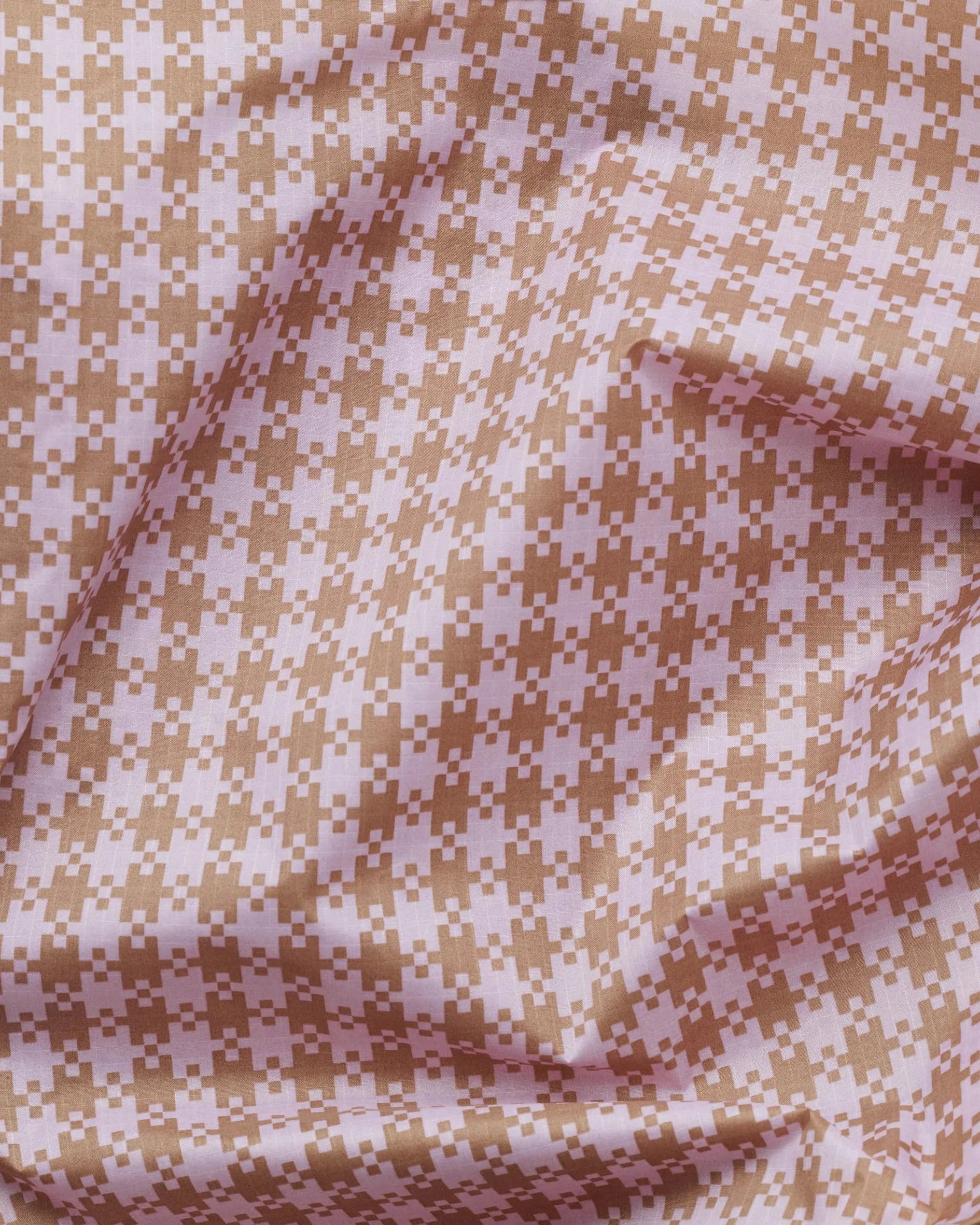 Standard Baggu - Rose Pixel Gingham
