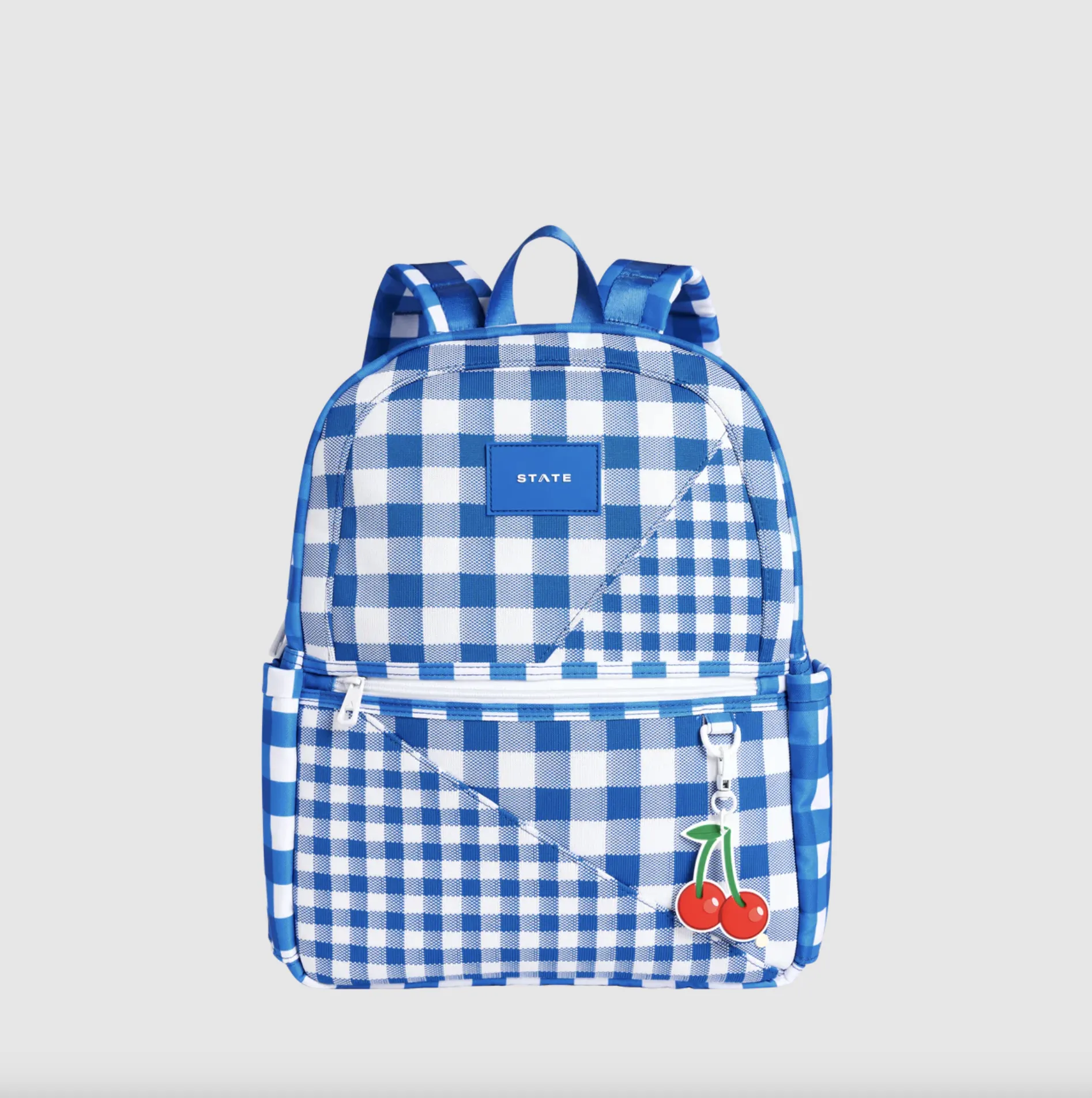 State Bags - Kane Backpack Travel - Gingham Cherry