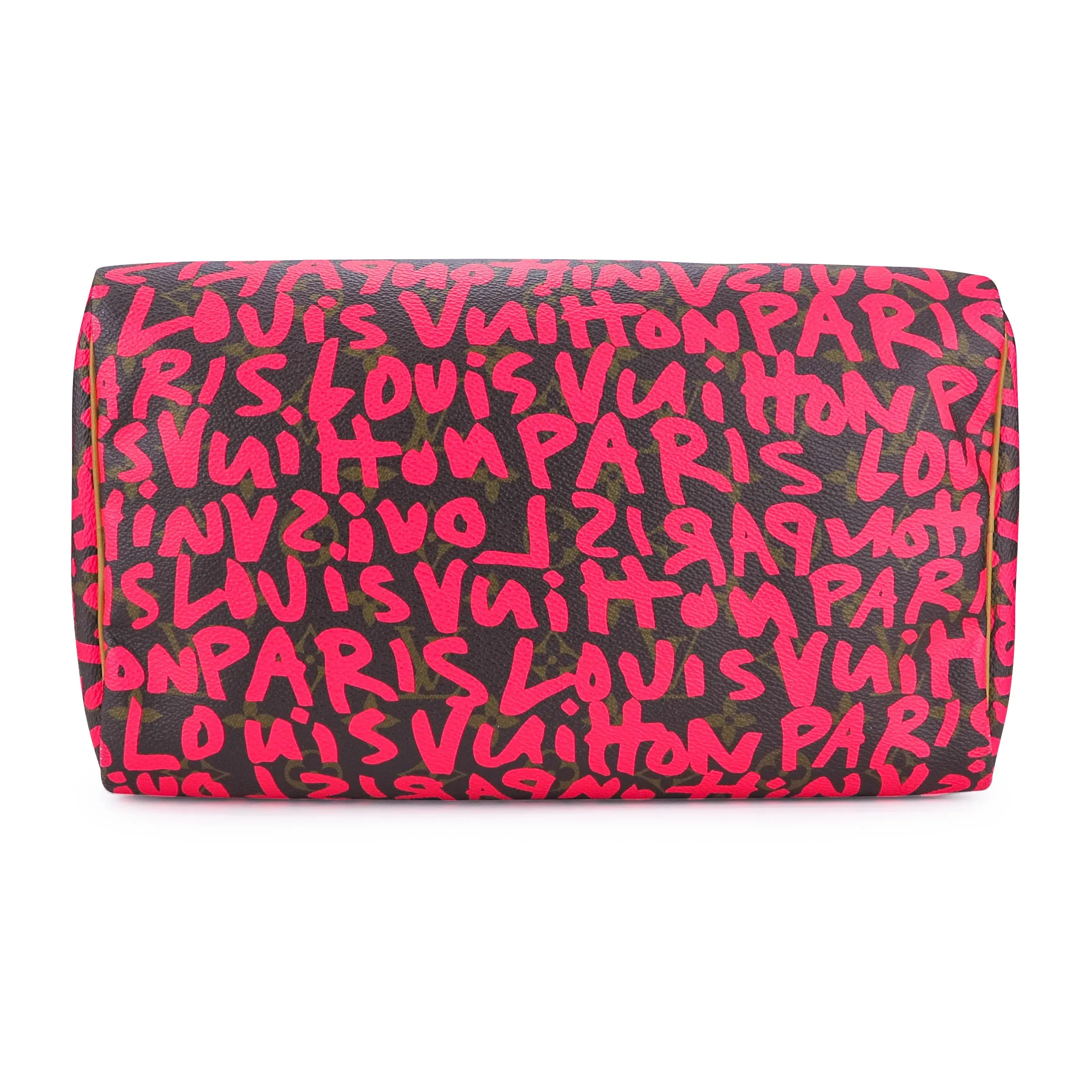 Stephen Sprouse Pink Graffiti Monogram Speedy 35