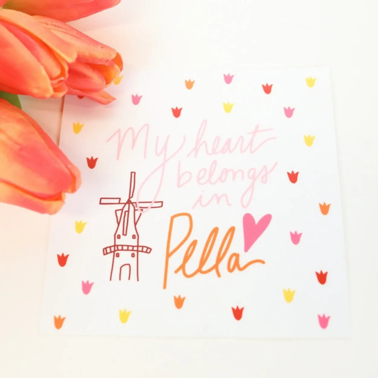 Sticker - My Heart Belongs in Pella