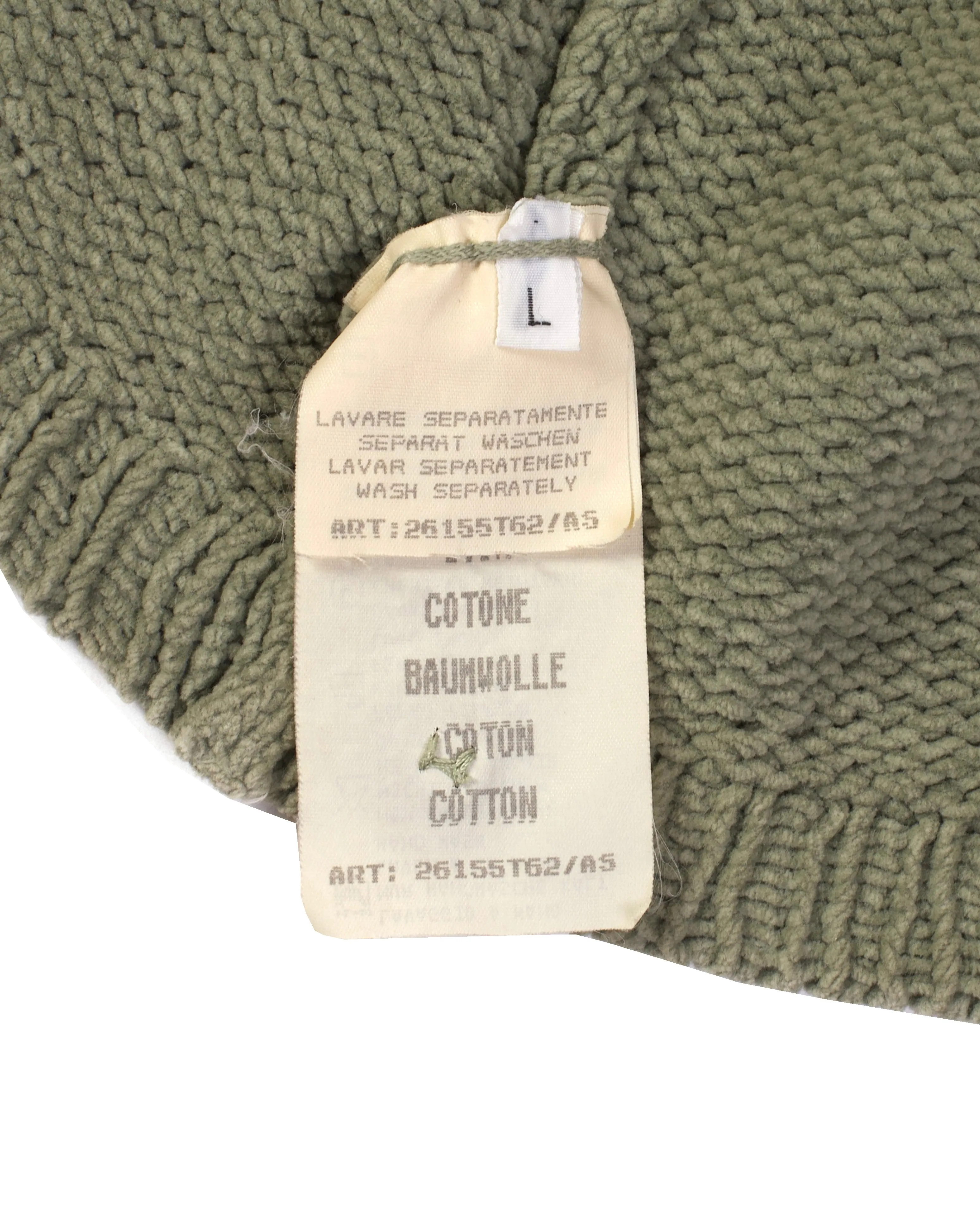 Stone Island Button Up Chenille Sweater
