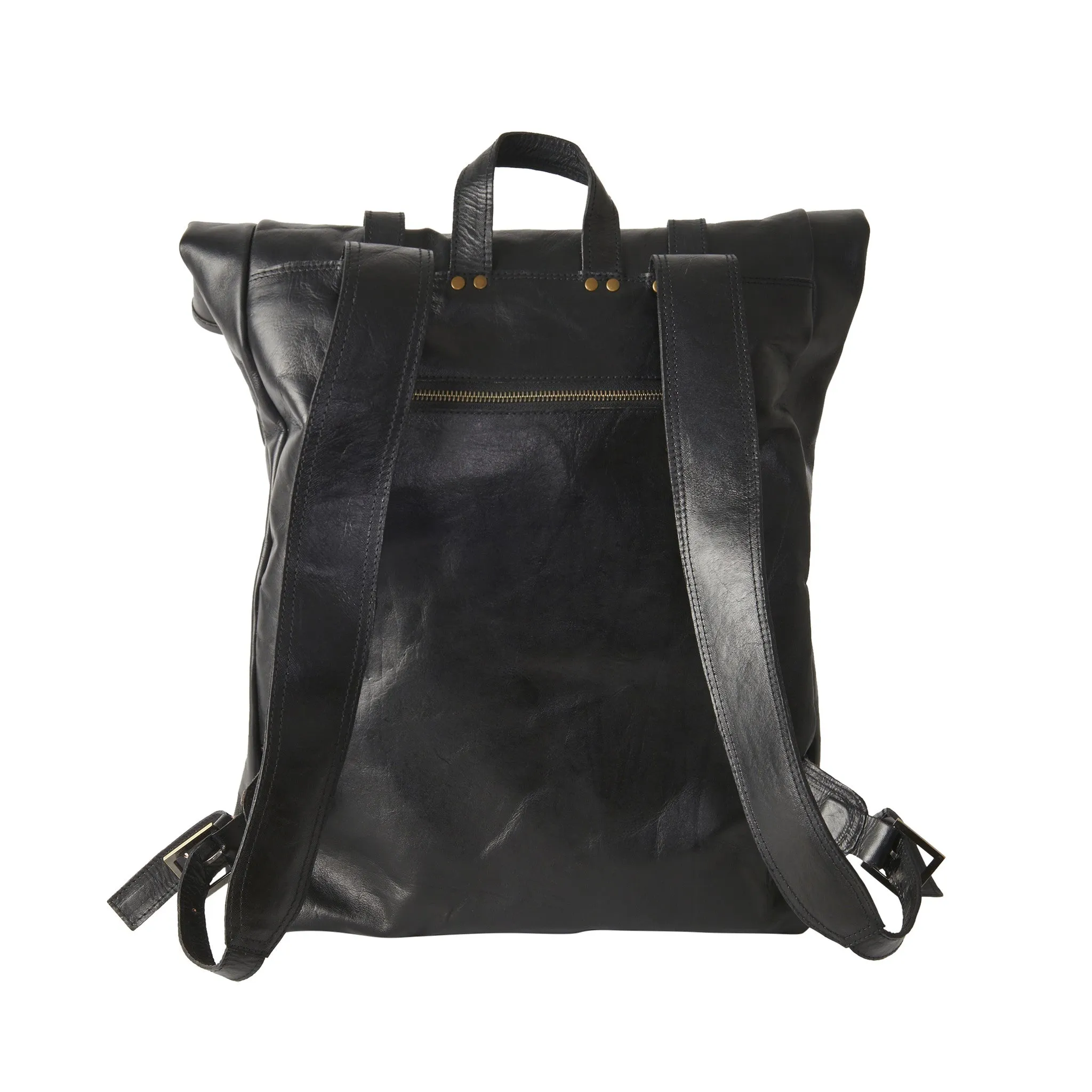 Stop Drop and Roll...Top - Black
