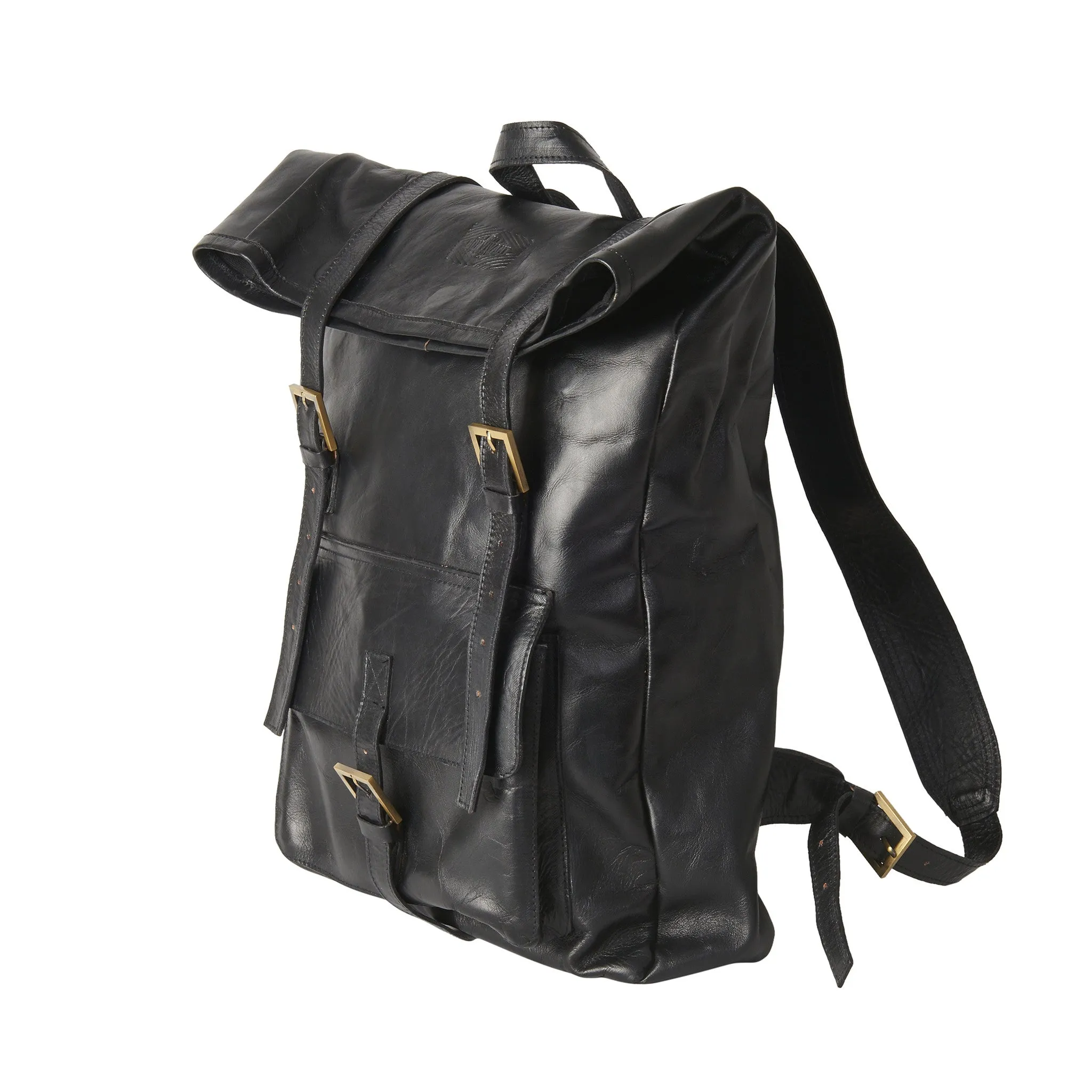 Stop Drop and Roll...Top - Black