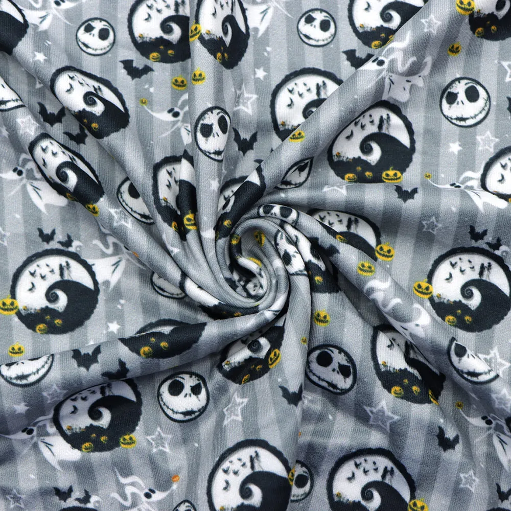 stripe printed fabric