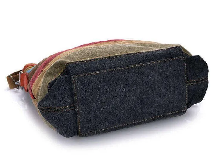 Striped Canvas Bag
