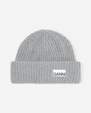 Structured Rib Beanie - Paloma Melange
