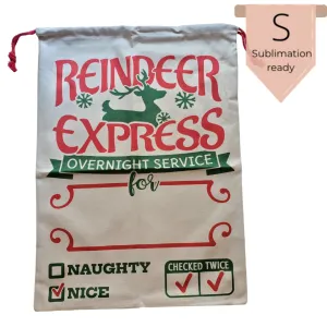 Sublimation Santa Sack - SUB-X29