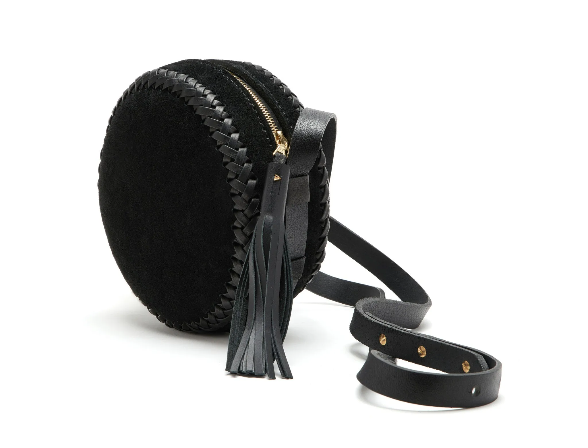 Suede Canteen Bag