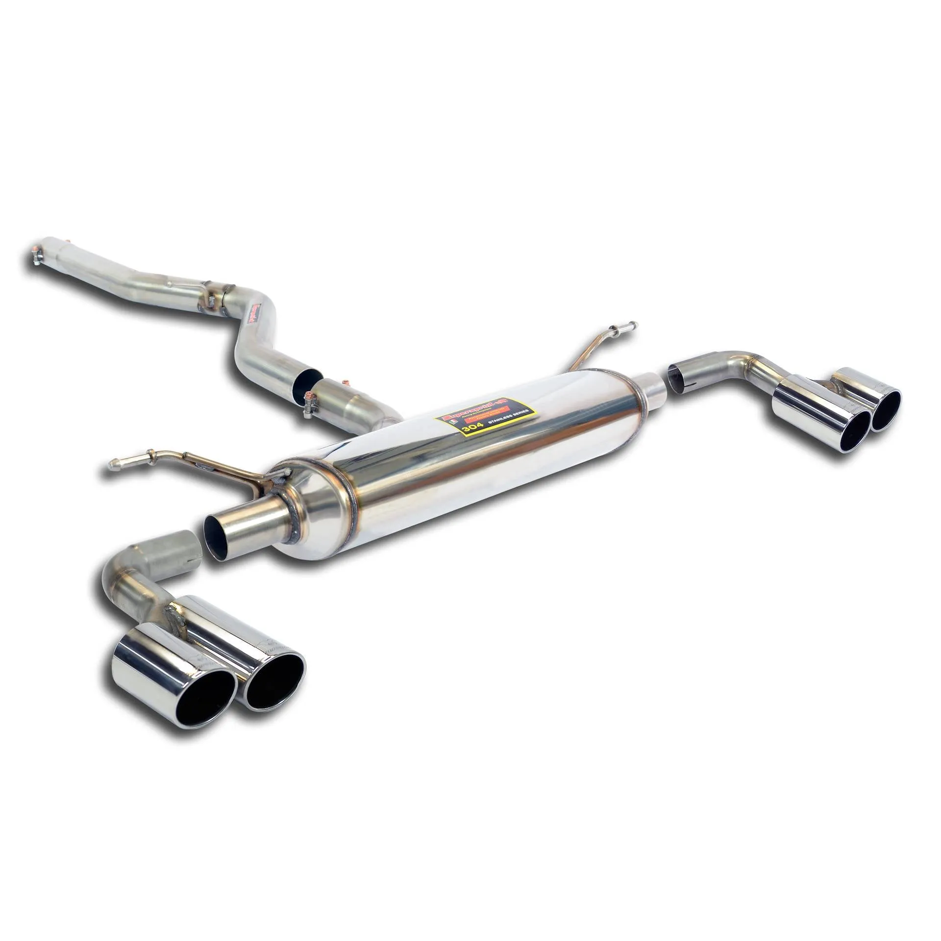 Supersprint BMW F20 / F21 -> 2015 Connecting Pipe   Rear Exhaust Right Oo80 - Left Oo80