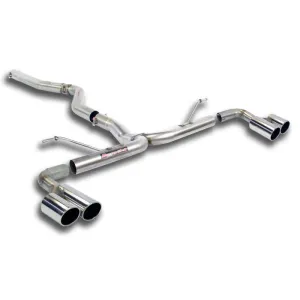 Supersprint BMW F30 / F31 2012 -> 2015 Connecting Pipe   Rear Pipe Right Oo80 - Left Oo80(Muffler Delete)
