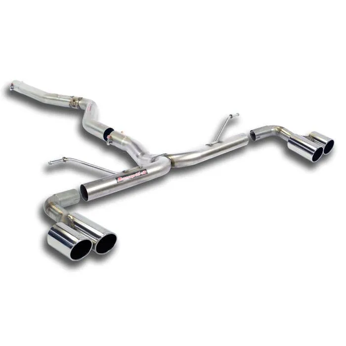 Supersprint BMW F30 / F31 2012 -> 2015 Connecting Pipe   Rear Pipe Right Oo80 - Left Oo80(Muffler Delete)