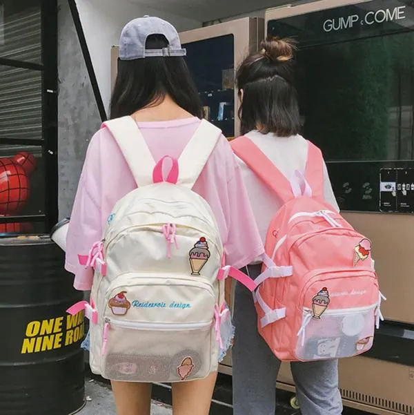 Sweet Ice Cream School Backpack SD00525
